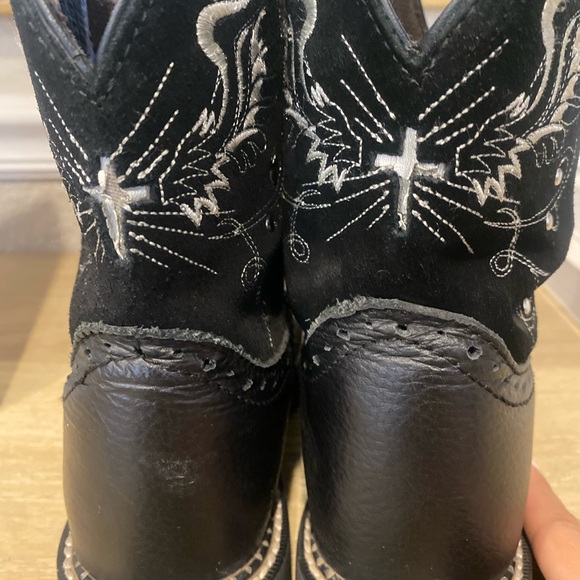 Justin’s Andra 8" Western Cowgirl Boots Sz 9 - Good Condition! - Picture 8 of 8